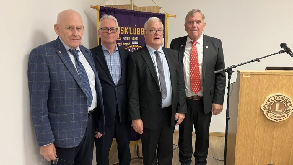 Lionsklúbburinn Víðarr tekur inn 2 nýja félaga